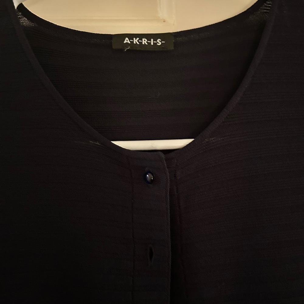 Akris Women's Navy Blouse